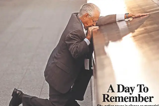 Robert Peraza on the cover of the Daily News